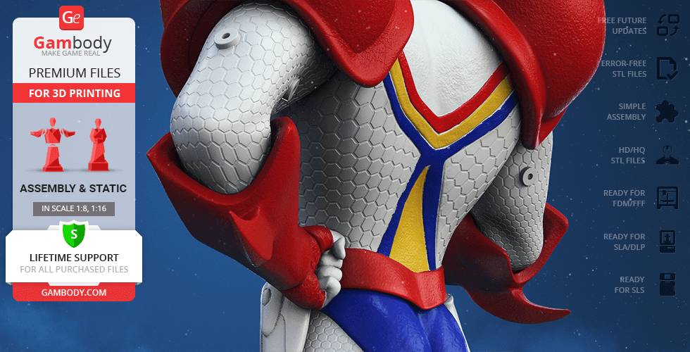 P站图纸印象馆 Gambody 宇宙骑士 Gambody 宇宙骑士