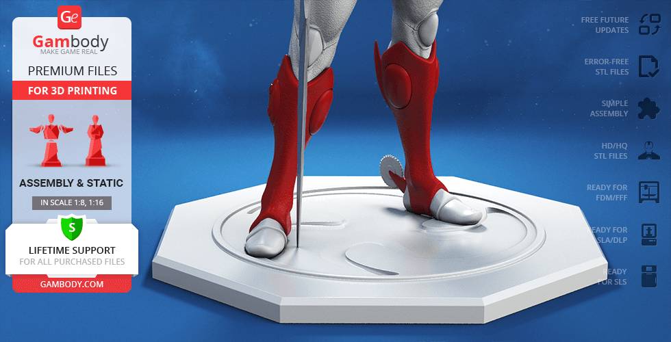 P站图纸印象馆 Gambody 宇宙骑士 Gambody 宇宙骑士