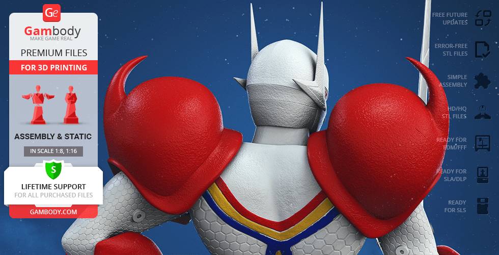 P站图纸印象馆 Gambody 宇宙骑士 Gambody 宇宙骑士