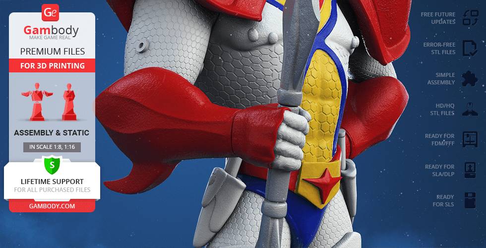 P站图纸印象馆 Gambody 宇宙骑士 Gambody 宇宙骑士