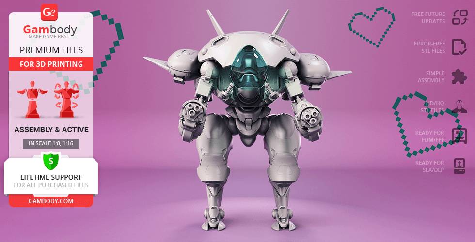 P站图纸印象馆 Gambody 守望先锋 D.Va Gambody 守望先锋 D.Va