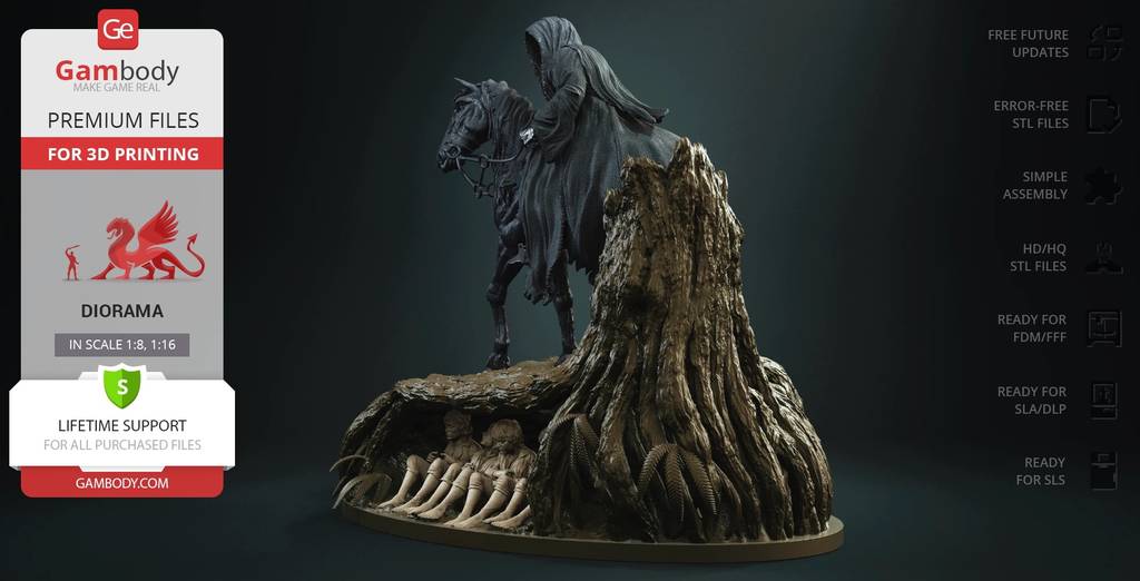 P站图纸印象馆 Gambody 魔戒 戒灵和霍比特人 Gambody 魔戒 戒灵和霍比特人