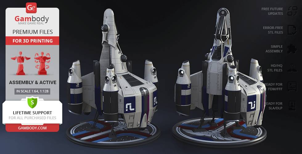 P站图纸印象馆 Gambody 最后的星空战士 Gambody 最后的星空战士