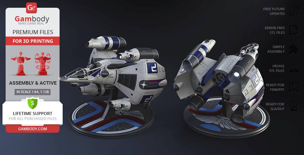 P站图纸印象馆 Gambody 最后的星空战士 Gambody 最后的星空战士