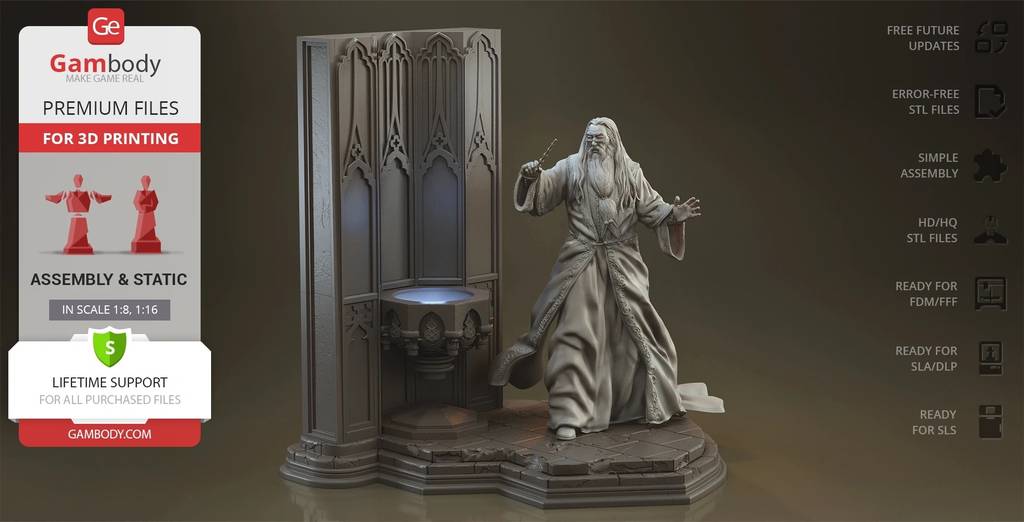 P站图纸印象馆 Gambody 哈利·波特 阿不福思·邓布利多 Gambody 哈利·波特 阿不福思·邓布利多