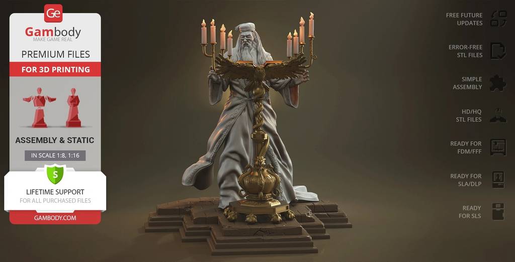 P站图纸印象馆 Gambody 哈利·波特 阿不福思·邓布利多 Gambody 哈利·波特 阿不福思·邓布利多