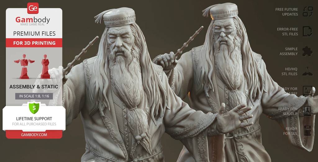 P站图纸印象馆 Gambody 哈利·波特 阿不福思·邓布利多 Gambody 哈利·波特 阿不福思·邓布利多