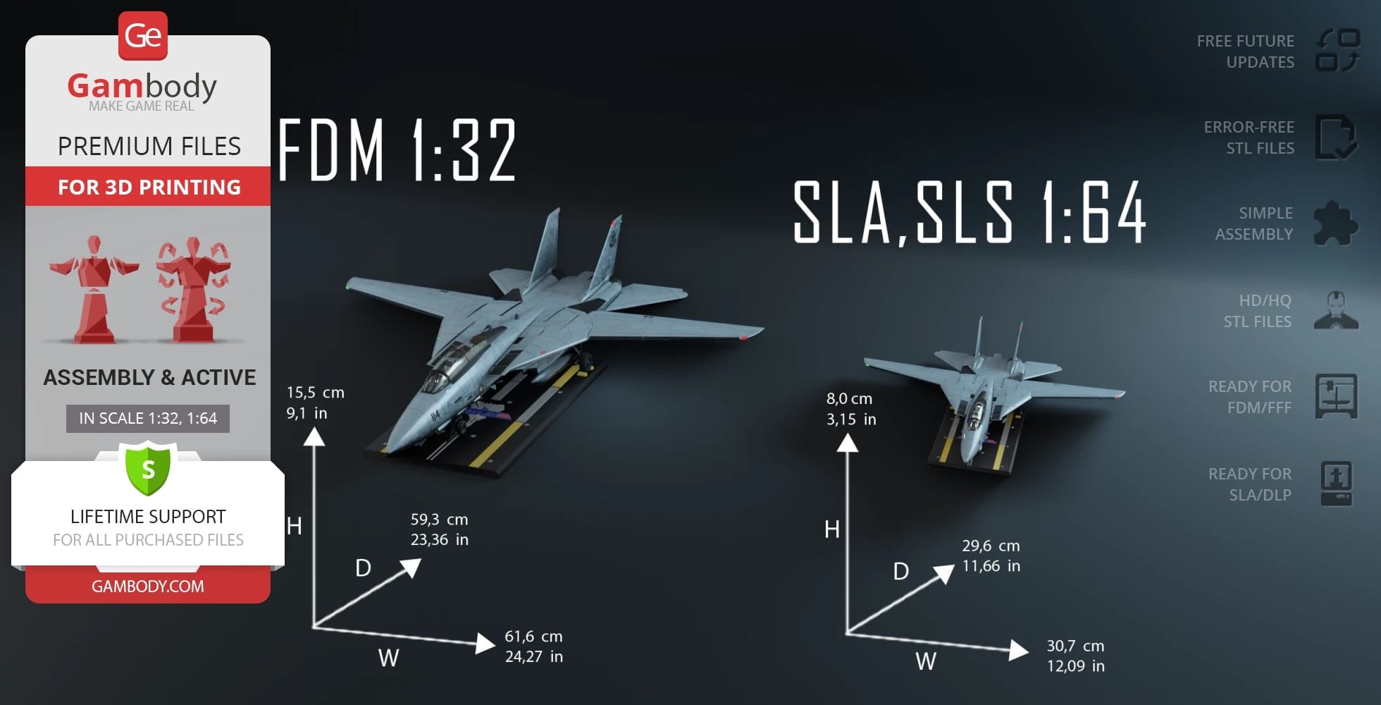 P站图纸印象馆 Gambody F-14 雄猫 Gambody F-14 雄猫