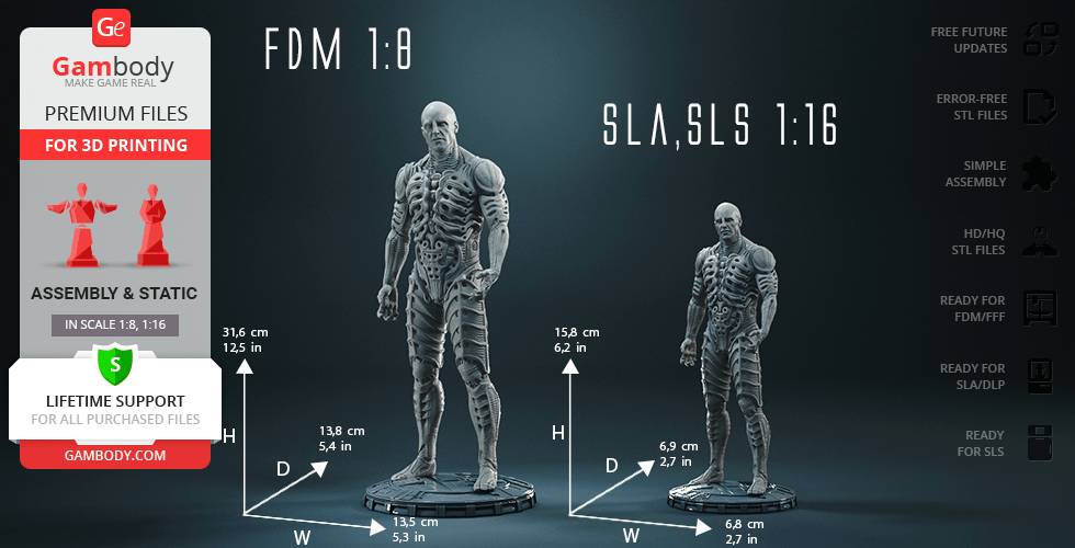 P站图纸印象馆 Gambody 异形 普罗米修斯 Gambody 异形 普罗米修斯