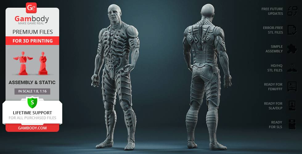 P站图纸印象馆 Gambody 异形 普罗米修斯 Gambody 异形 普罗米修斯