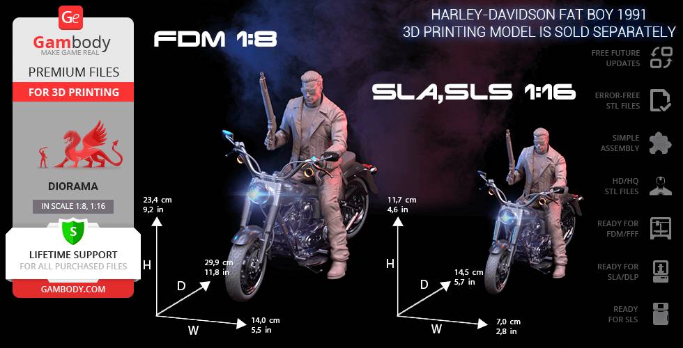 P站图纸印象馆 Gambody 终结者T-800 Gambody 终结者T-800