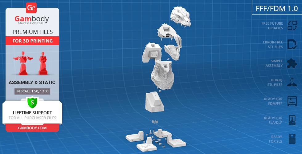 P站图纸印象馆 Gambody 哥斯拉 Gambody 哥斯拉