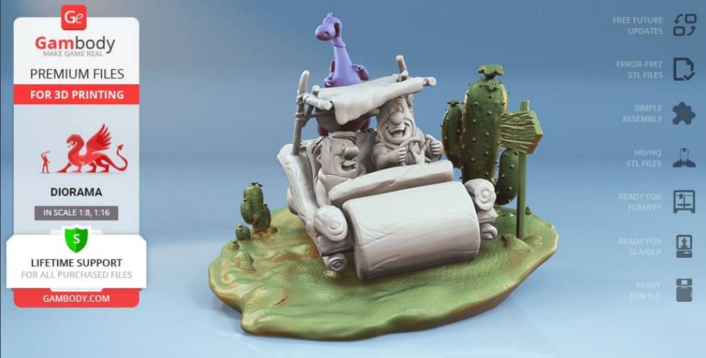 P站图纸印象馆 Gambody 摩登原始人 Gambody 摩登原始人