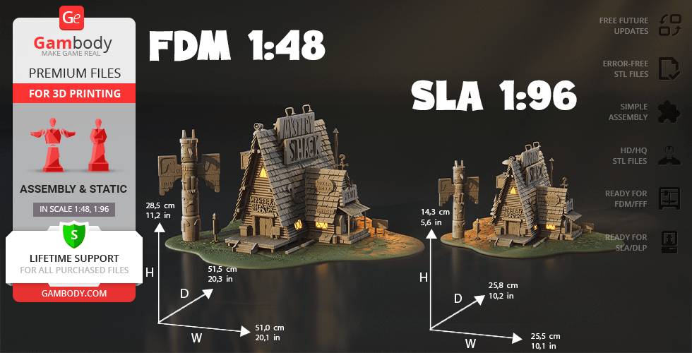 P站图纸印象馆 Gambody 怪诞小镇 Gambody 怪诞小镇