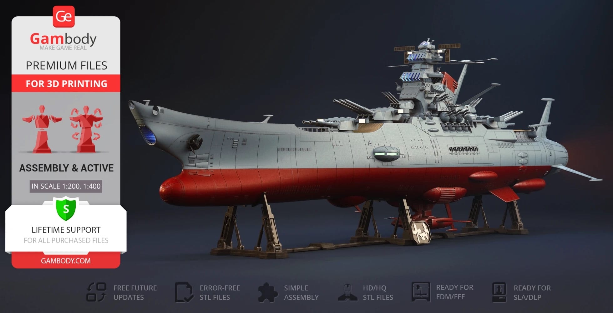 P站图纸印象馆 Gambody 宇宙战舰大和号 Gambody 宇宙战舰大和号