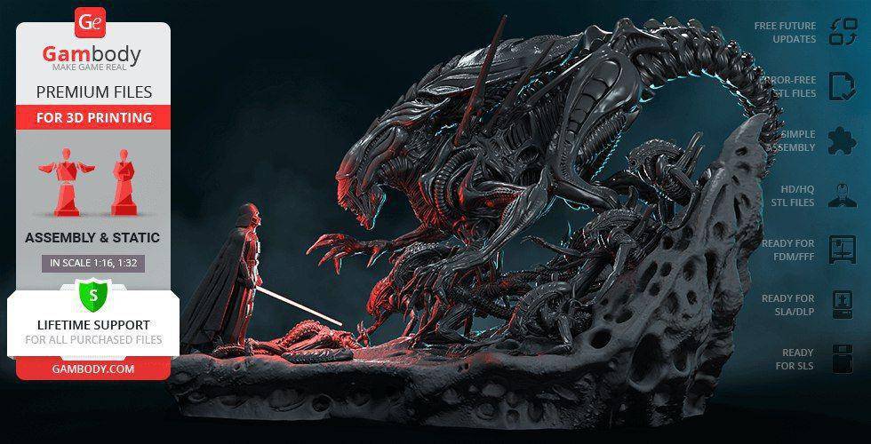 P站图纸印象馆 Gambody 星球大战 达斯维达 Gambody 星球大战 达斯维达