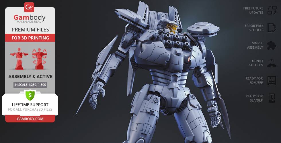 P站图纸印象馆 Gambody 环太平洋 尤里卡突袭者 Gambody 环太平洋 尤里卡突袭者