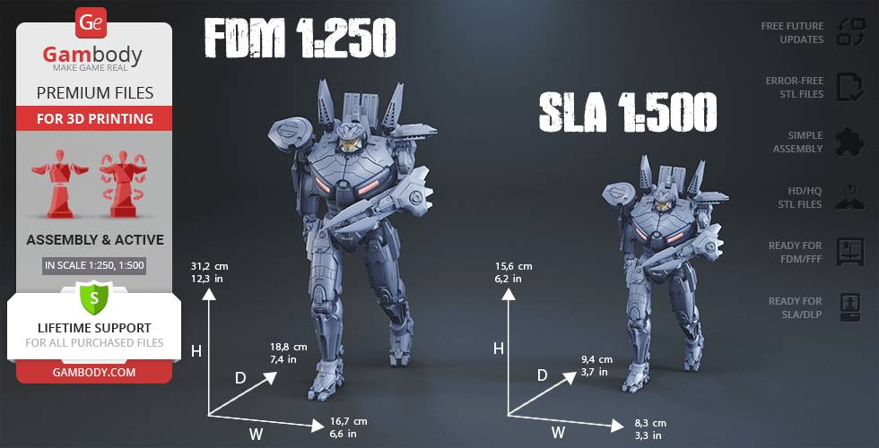 P站图纸印象馆 Gambody 环太平洋 尤里卡突袭者 Gambody 环太平洋 尤里卡突袭者