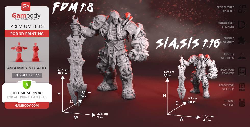 P站图纸印象馆 Gambody 魔兽世界 瓦里安·乌瑞恩 Gambody 魔兽世界 瓦里安·乌瑞恩