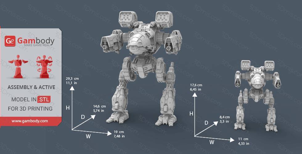 Gambody 15组机甲合集