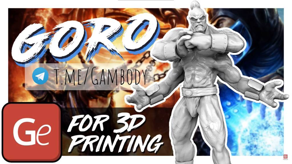 P站图纸印象馆 Gambody 真人快打 戈洛 Gambody 真人快打 戈洛