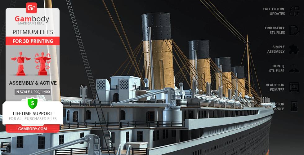 P站图纸印象馆 Gambody 泰坦尼克号 Gambody 泰坦尼克号