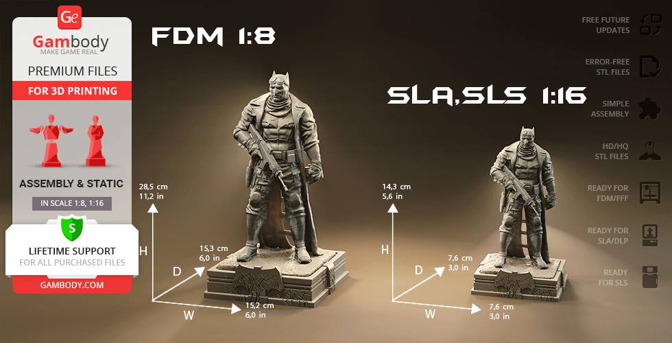 P站图纸印象馆 Gambody DC漫画 噩梦蝙蝠侠 Gambody DC漫画 噩梦蝙蝠侠