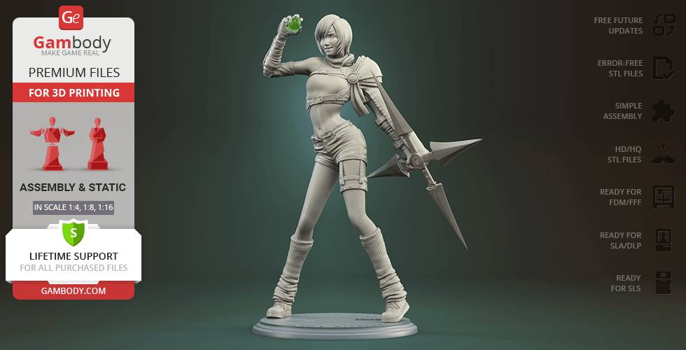 P站图纸印象馆 Gambody 最终幻想 如月由绪 Gambody 最终幻想 如月由绪