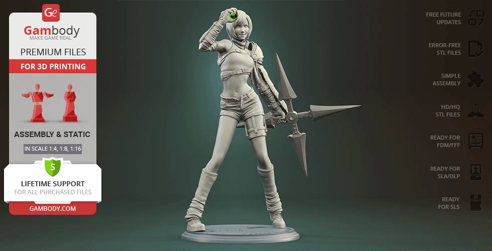 P站图纸印象馆 Gambody 最终幻想 如月由绪 Gambody 最终幻想 如月由绪