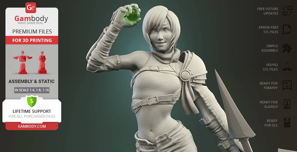 P站图纸印象馆 Gambody 最终幻想 如月由绪 Gambody 最终幻想 如月由绪