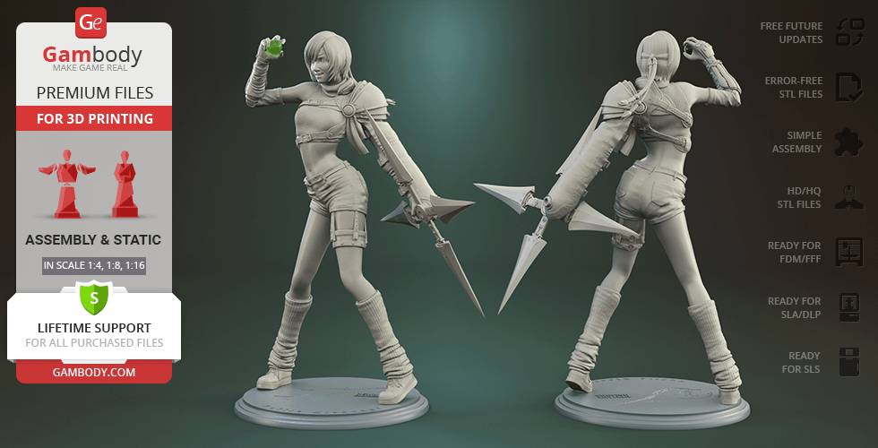 P站图纸印象馆 Gambody 最终幻想 如月由绪 Gambody 最终幻想 如月由绪