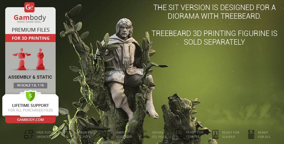 P站图纸印象馆 Gambody 指环王 佩里格林·图克 Gambody 指环王 佩里格林·图克