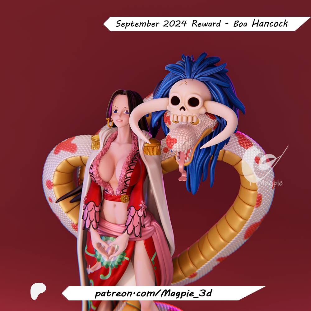 P站图纸印象馆 海贼王 波雅·汉库克 海贼王 波雅·汉库克