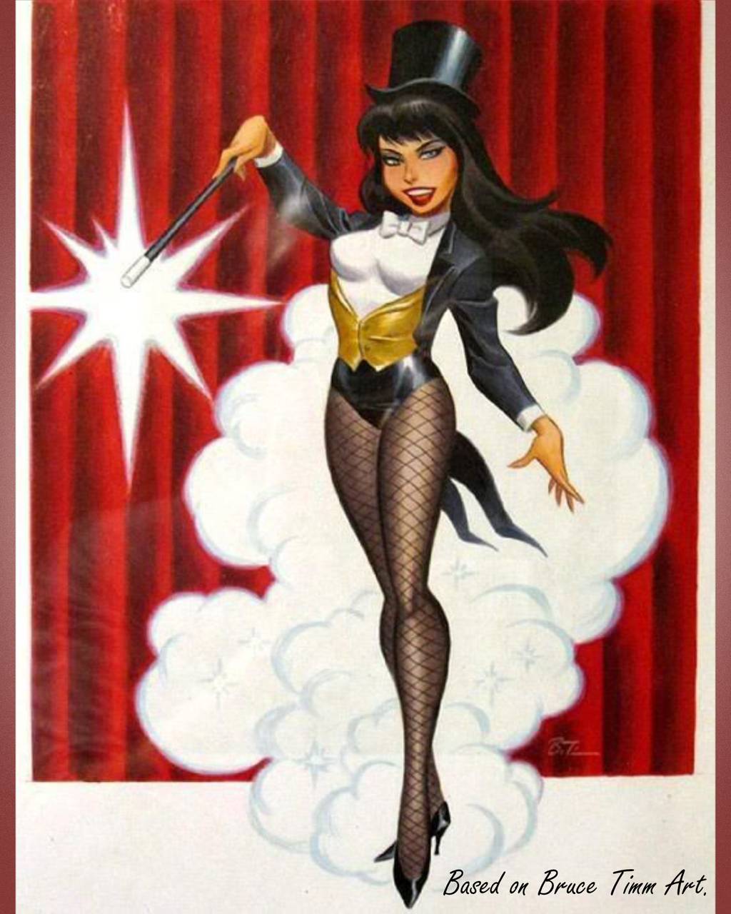 P站图纸印象馆 Francis Quez DC漫画 扎坦娜·扎塔拉 Francis Quez DC漫画 扎坦娜·扎塔拉