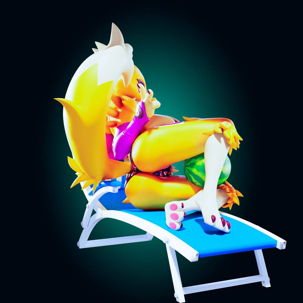 P站图纸印象馆 Officer Rhu 数码宝贝 妖狐兽 Officer Rhu 数码宝贝 妖狐兽