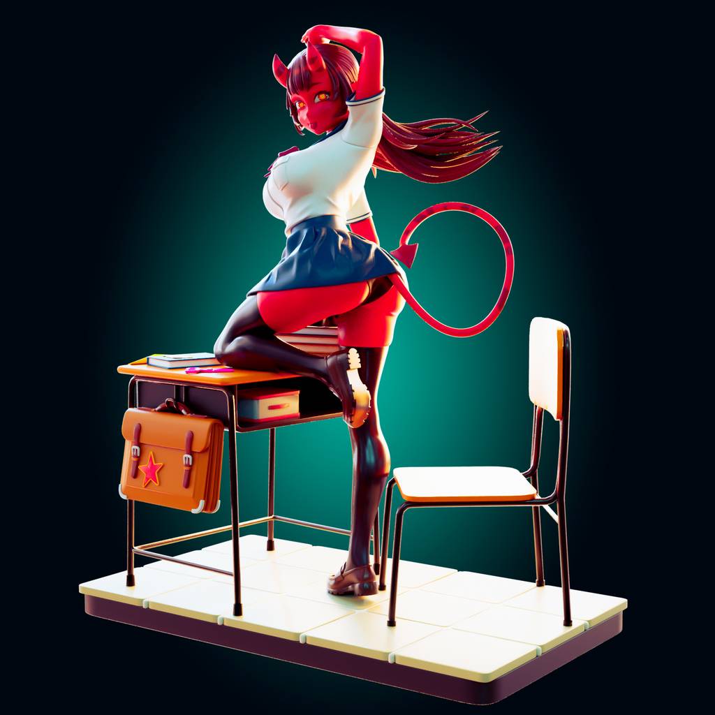 P站图纸印象馆 Officer Rhu 梅露魅魔 Officer Rhu 梅露魅魔