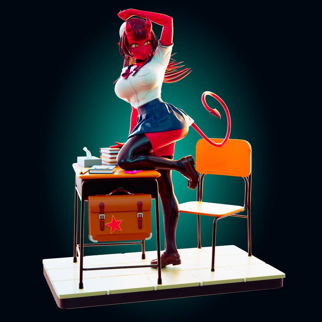 P站图纸印象馆 Officer Rhu 梅露魅魔 Officer Rhu 梅露魅魔