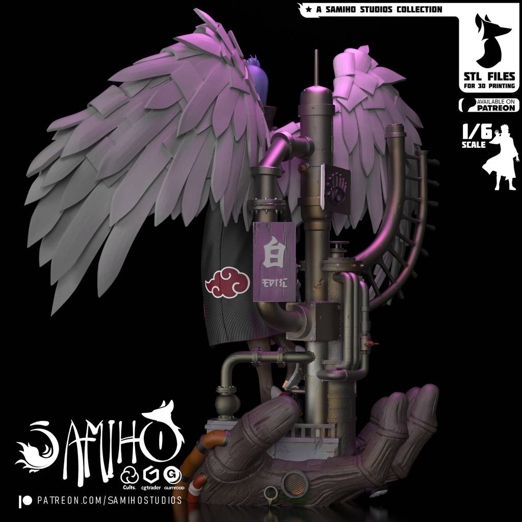 P站图纸印象馆 Samiho 火影忍者 小南 Samiho 火影忍者 小南