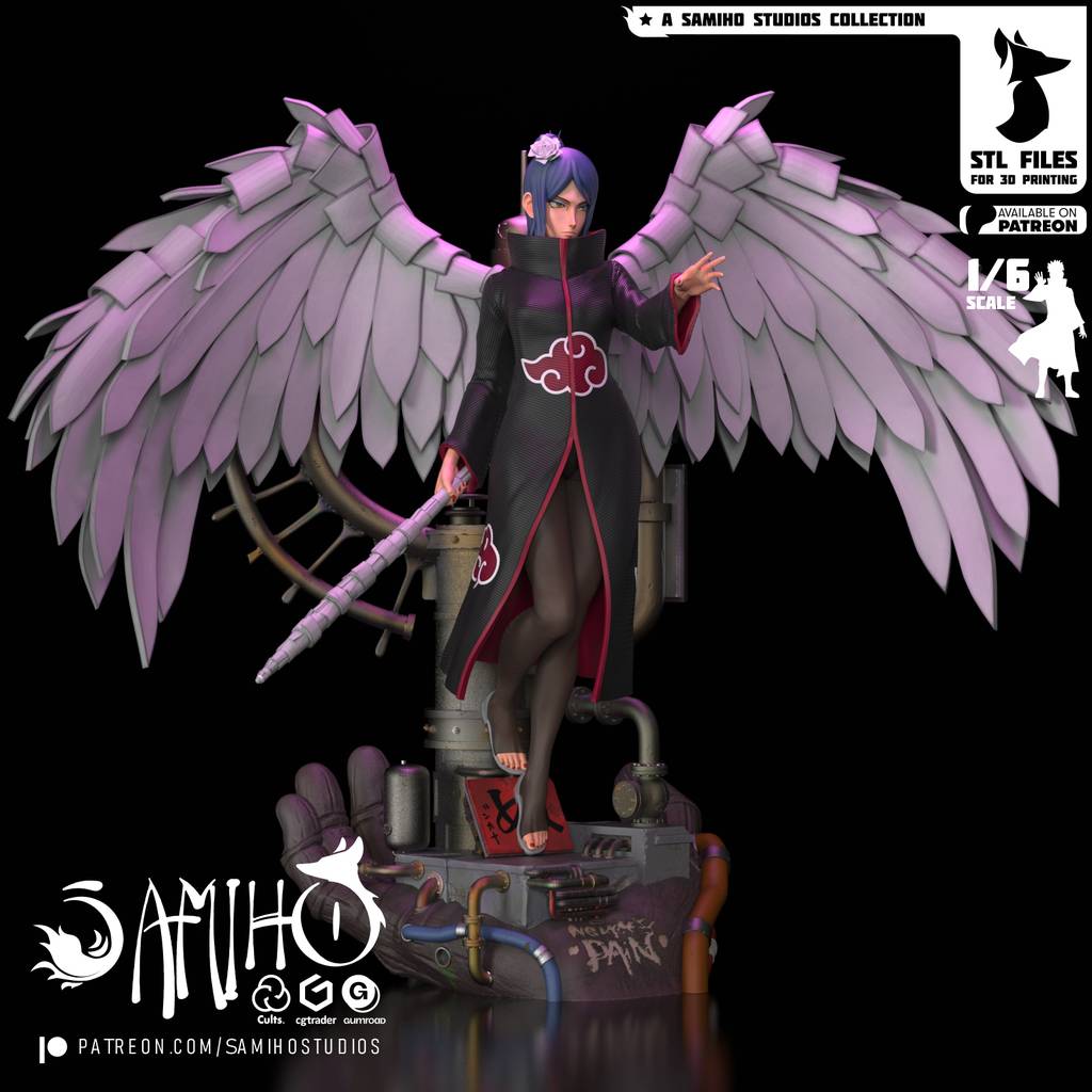 P站图纸印象馆 Samiho 火影忍者 小南 Samiho 火影忍者 小南