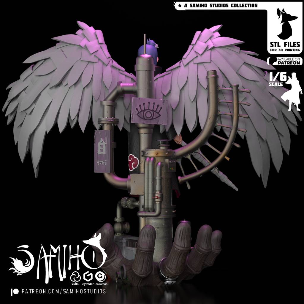 P站图纸印象馆 Samiho 火影忍者 小南 Samiho 火影忍者 小南