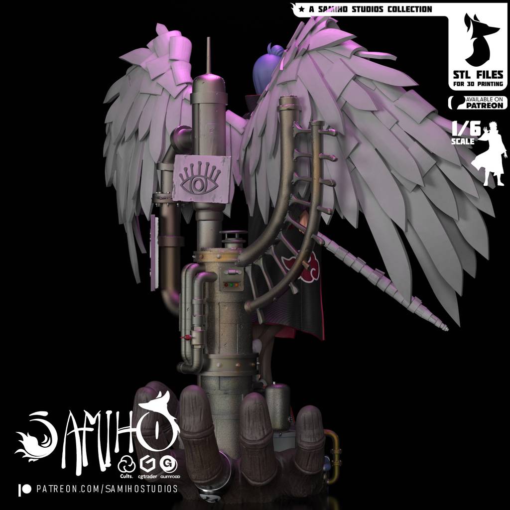 P站图纸印象馆 Samiho 火影忍者 小南 Samiho 火影忍者 小南