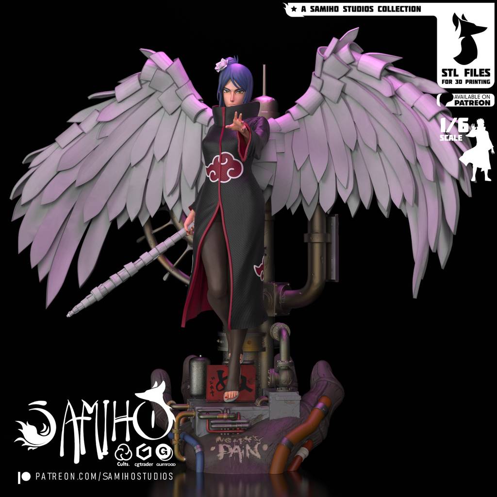 P站图纸印象馆 Samiho 火影忍者 小南 Samiho 火影忍者 小南