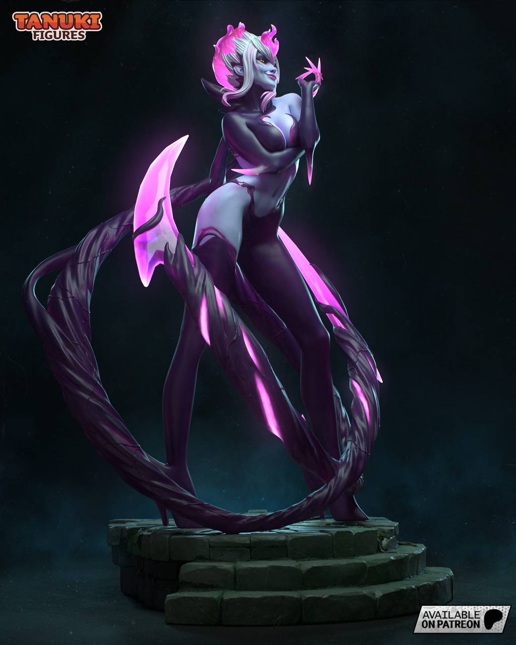 P站图纸印象馆 Tanuki Figures 英雄联盟 伊芙琳 Tanuki Figures 英雄联盟 伊芙琳