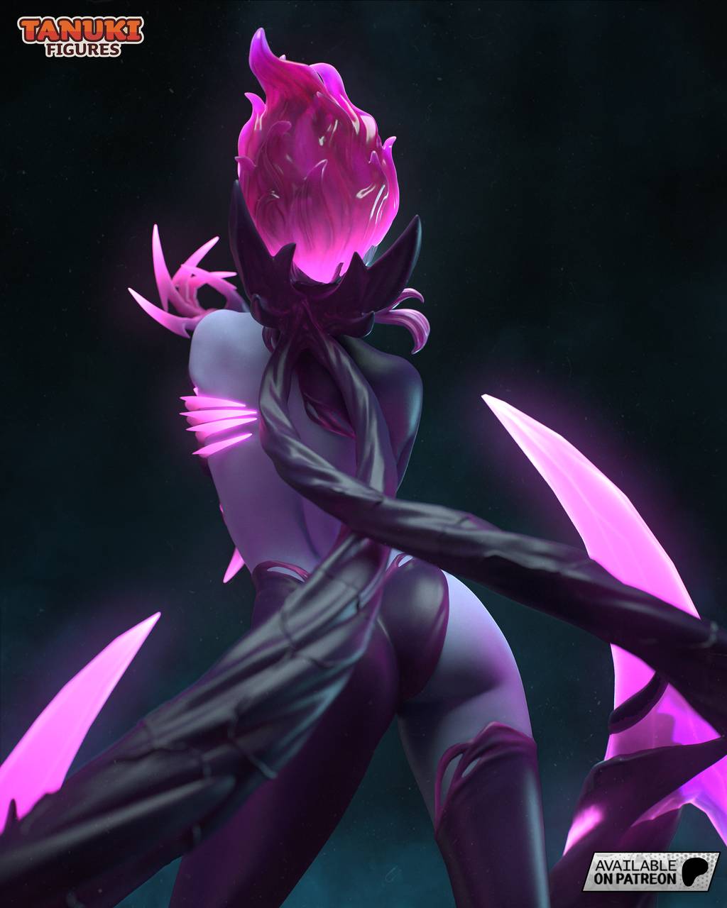 P站图纸印象馆 Tanuki Figures 英雄联盟 伊芙琳 Tanuki Figures 英雄联盟 伊芙琳