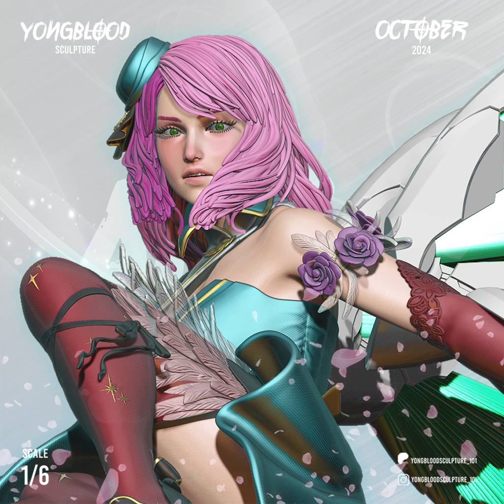 P站图纸印象馆 Yongblood Sculpture 铁拳 阿丽莎·波斯克诺维奇 Yongblood Sculpture 铁拳 阿丽莎·波斯克诺维奇