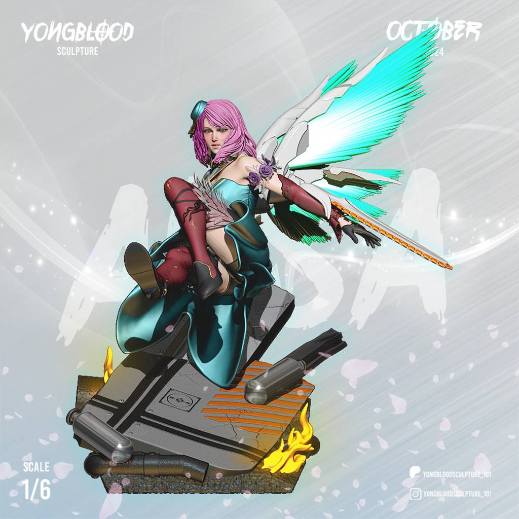 P站图纸印象馆 Yongblood Sculpture 铁拳 阿丽莎·波斯克诺维奇 Yongblood Sculpture 铁拳 阿丽莎·波斯克诺维奇