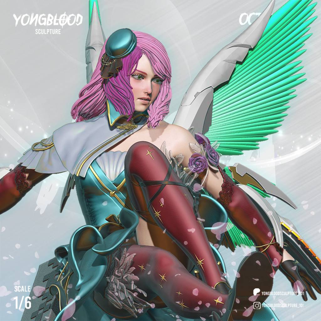 P站图纸印象馆 Yongblood Sculpture 铁拳 阿丽莎·波斯克诺维奇 Yongblood Sculpture 铁拳 阿丽莎·波斯克诺维奇