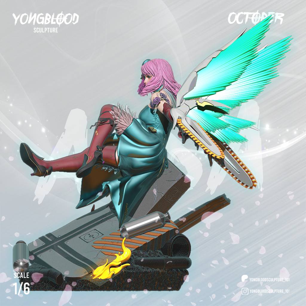 P站图纸印象馆 Yongblood Sculpture 铁拳 阿丽莎·波斯克诺维奇 Yongblood Sculpture 铁拳 阿丽莎·波斯克诺维奇