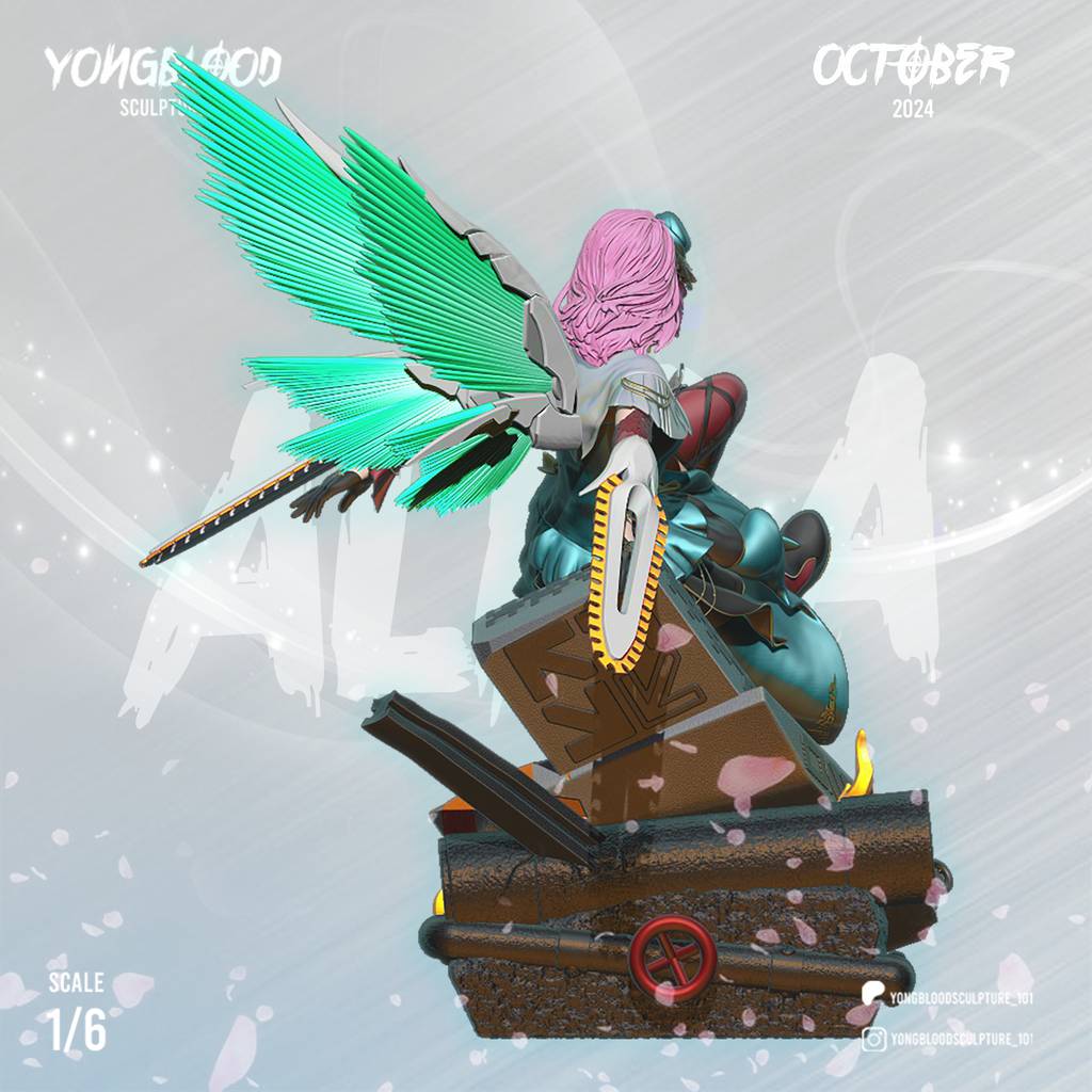 P站图纸印象馆 Yongblood Sculpture 铁拳 阿丽莎·波斯克诺维奇 Yongblood Sculpture 铁拳 阿丽莎·波斯克诺维奇