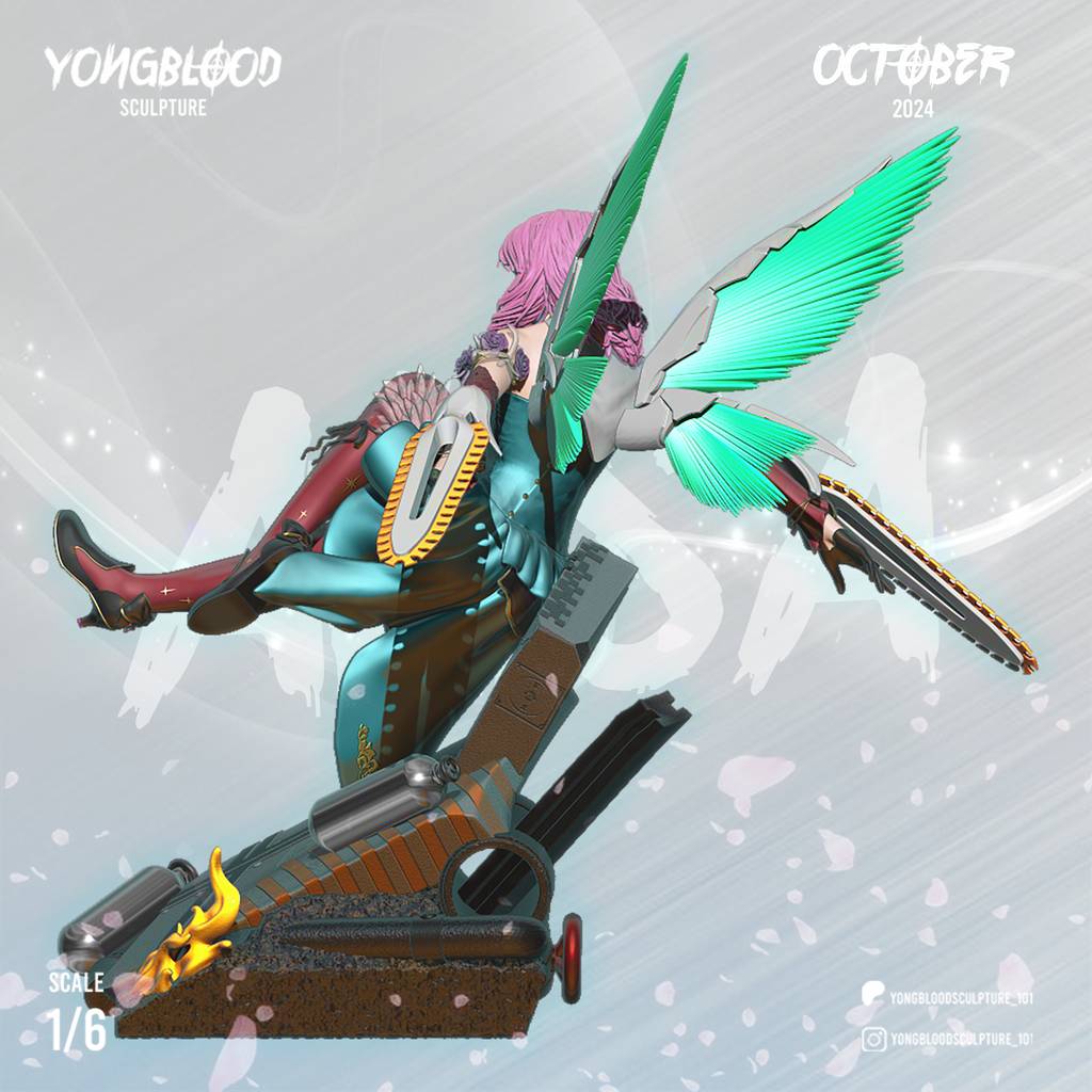 P站图纸印象馆 Yongblood Sculpture 铁拳 阿丽莎·波斯克诺维奇 Yongblood Sculpture 铁拳 阿丽莎·波斯克诺维奇